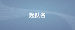 起隊(duì)名