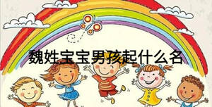 魏姓寶寶男孩起什么名