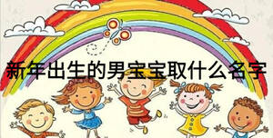 新年出生的男寶寶取什么名字