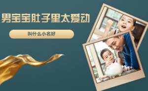 男寶寶肚子里太愛動(dòng)叫什么小名好